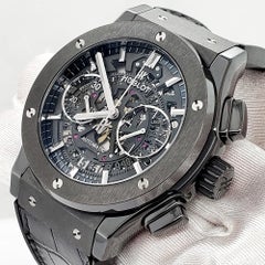 Hublot Classic Fusion Aerofusion 45mm Orologio scheletrato in ceramica nera magica
