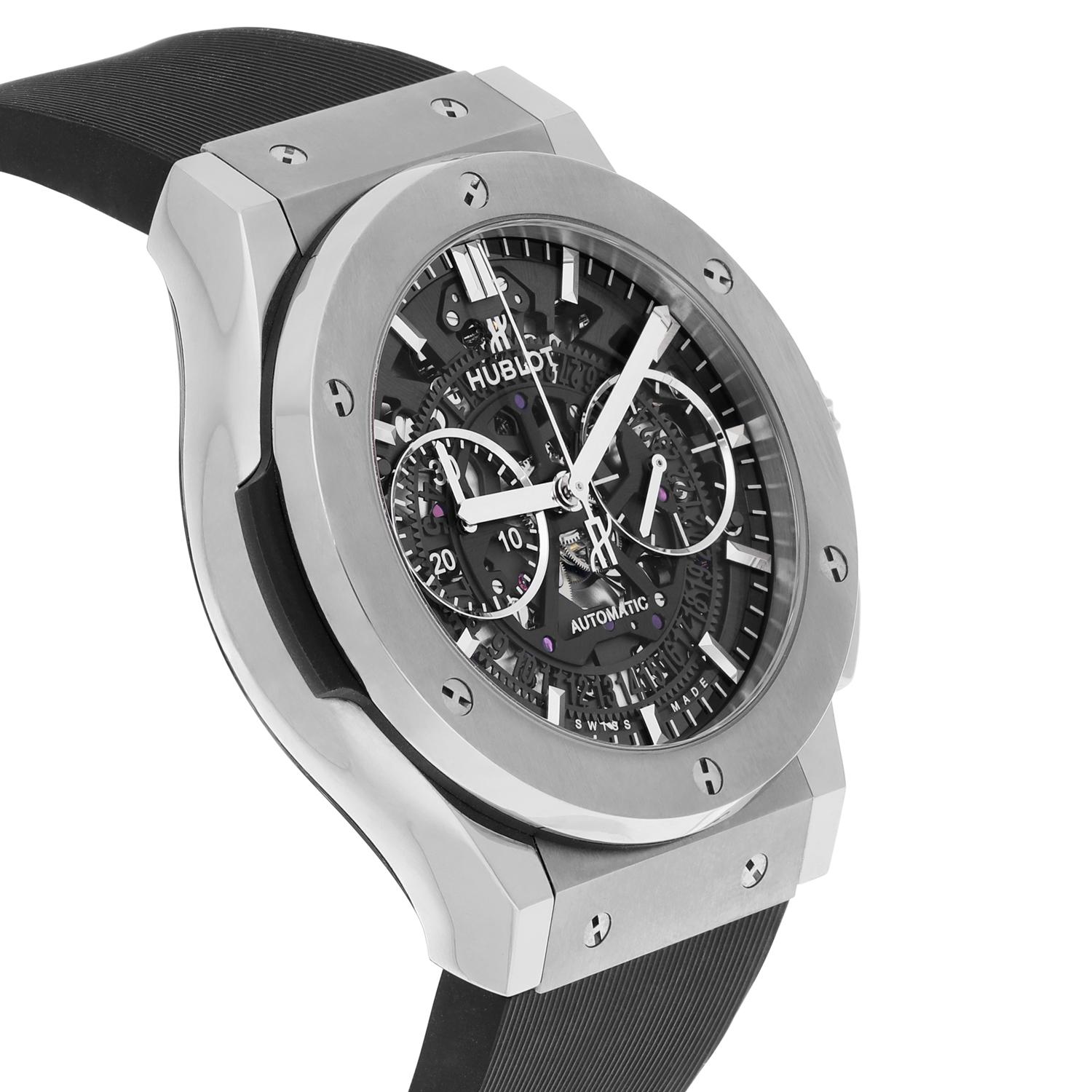 Hublot Classic Fusion Aerofusion 45mm Herrenuhr 525.NX.0170.RX im Zustand „Neu“ in New York, NY