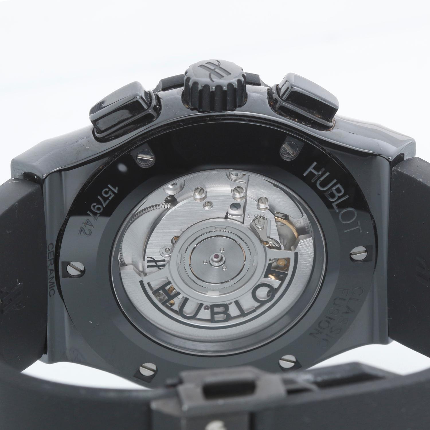 Hublot Classic Fusion Aerofusion Black Magic Chronograph Automatic Montre pour hommes Pour hommes en vente