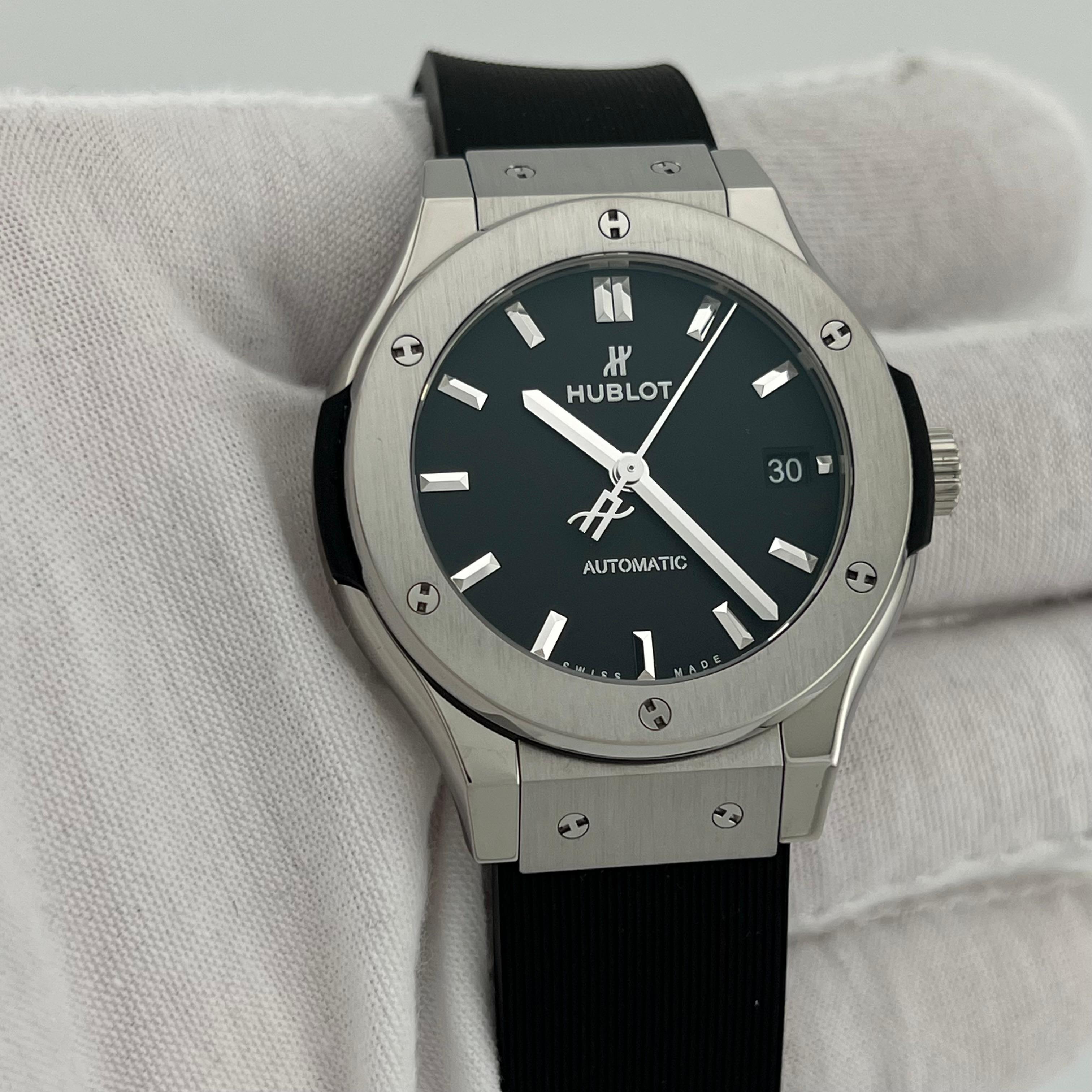 Hublot Classic Fusion Automático 565.NX.1470.RX 38mm Caja de titanio en venta 10