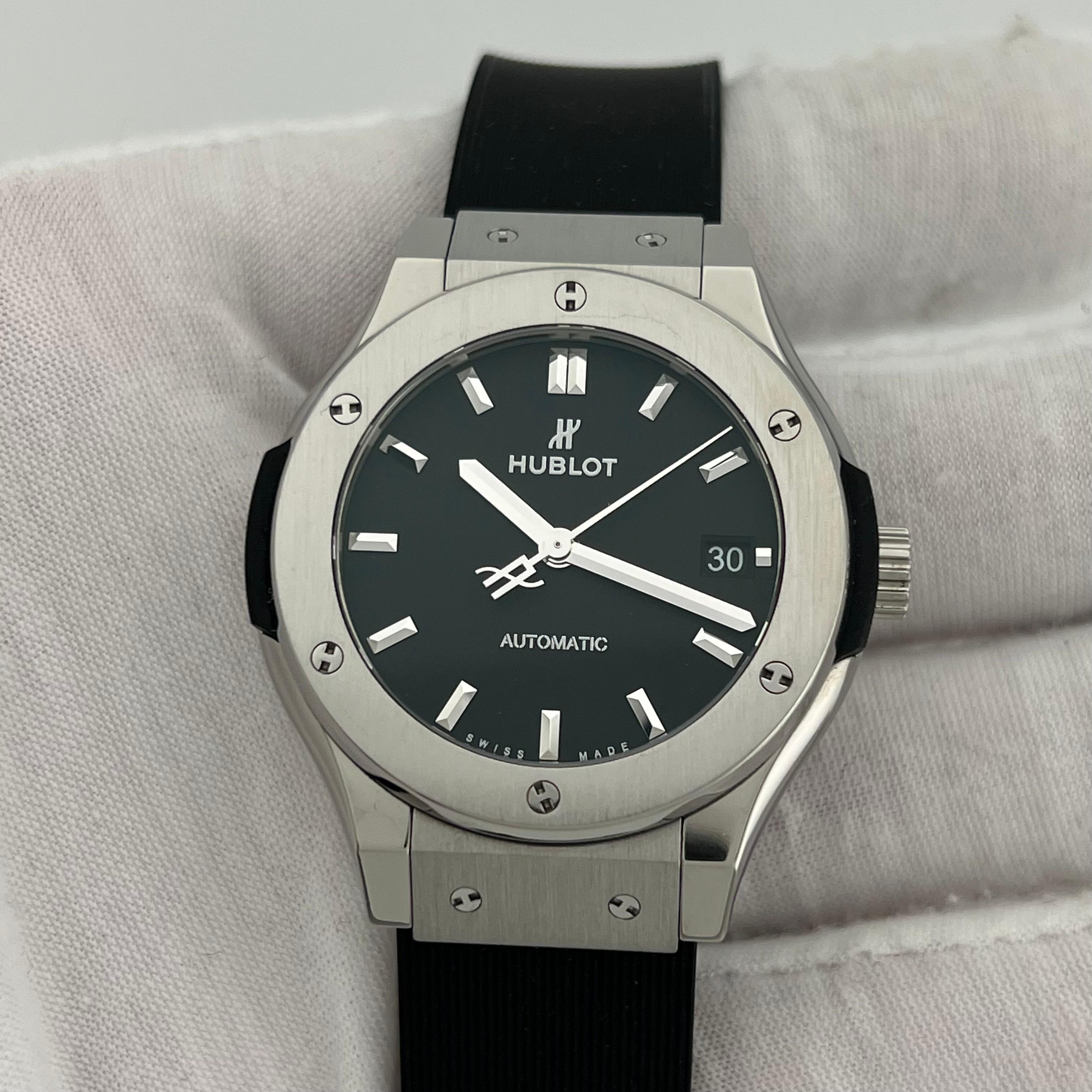 Hublot Classic Fusion Automático 565.NX.1470.RX 38mm Caja de titanio en venta 1