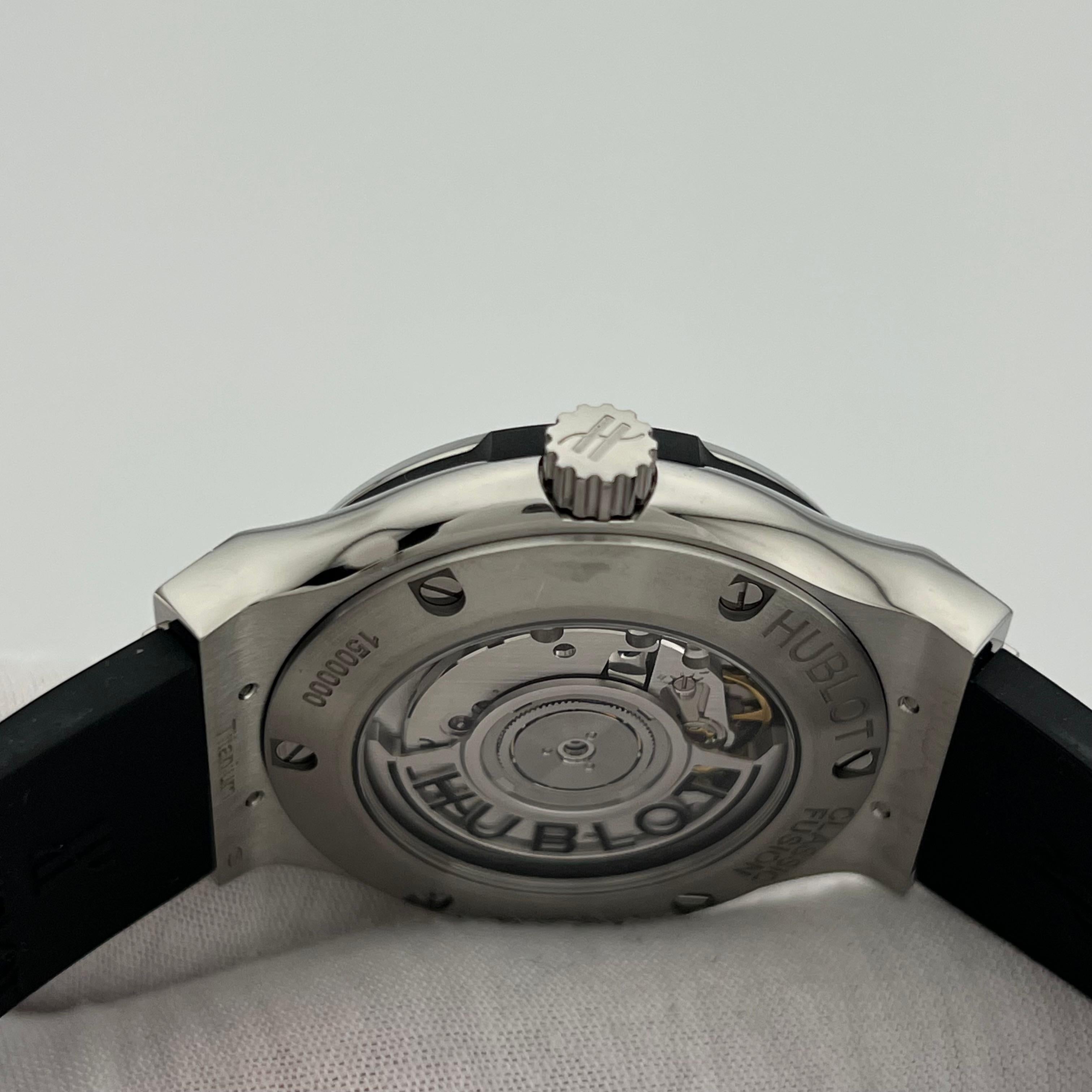 Hublot Classic Fusion Automático 565.NX.1470.RX 38mm Caja de titanio en venta 3