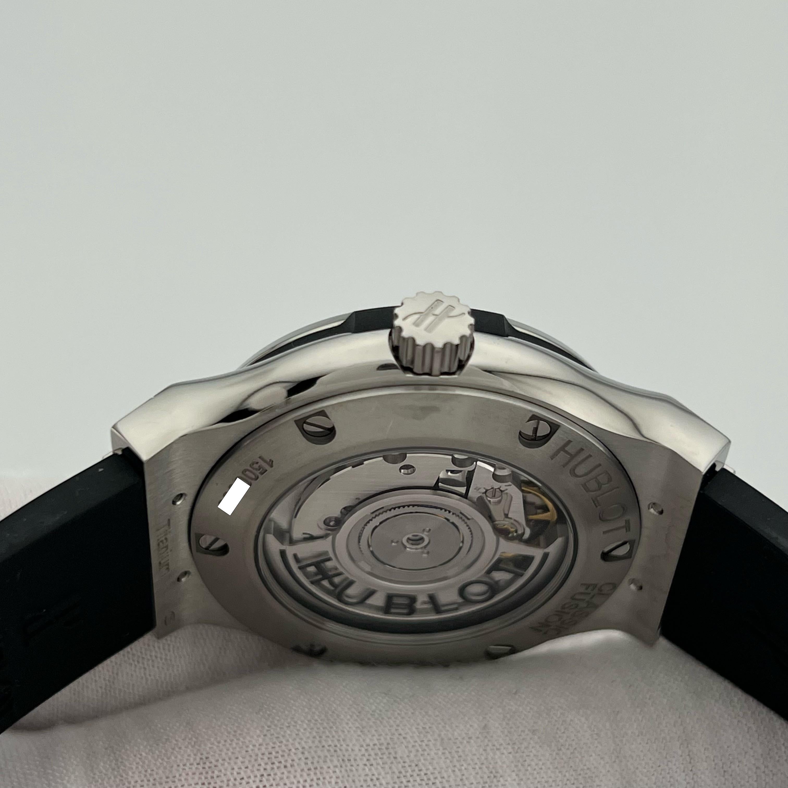 Hublot Classic Fusion Automático 565.NX.1470.RX 38mm Caja de titanio en venta 4