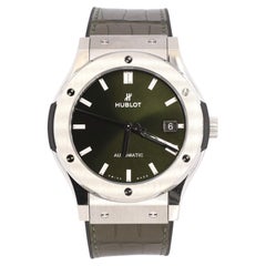 Hublot Classic Fusion Orologio automatico in titanio e gomma