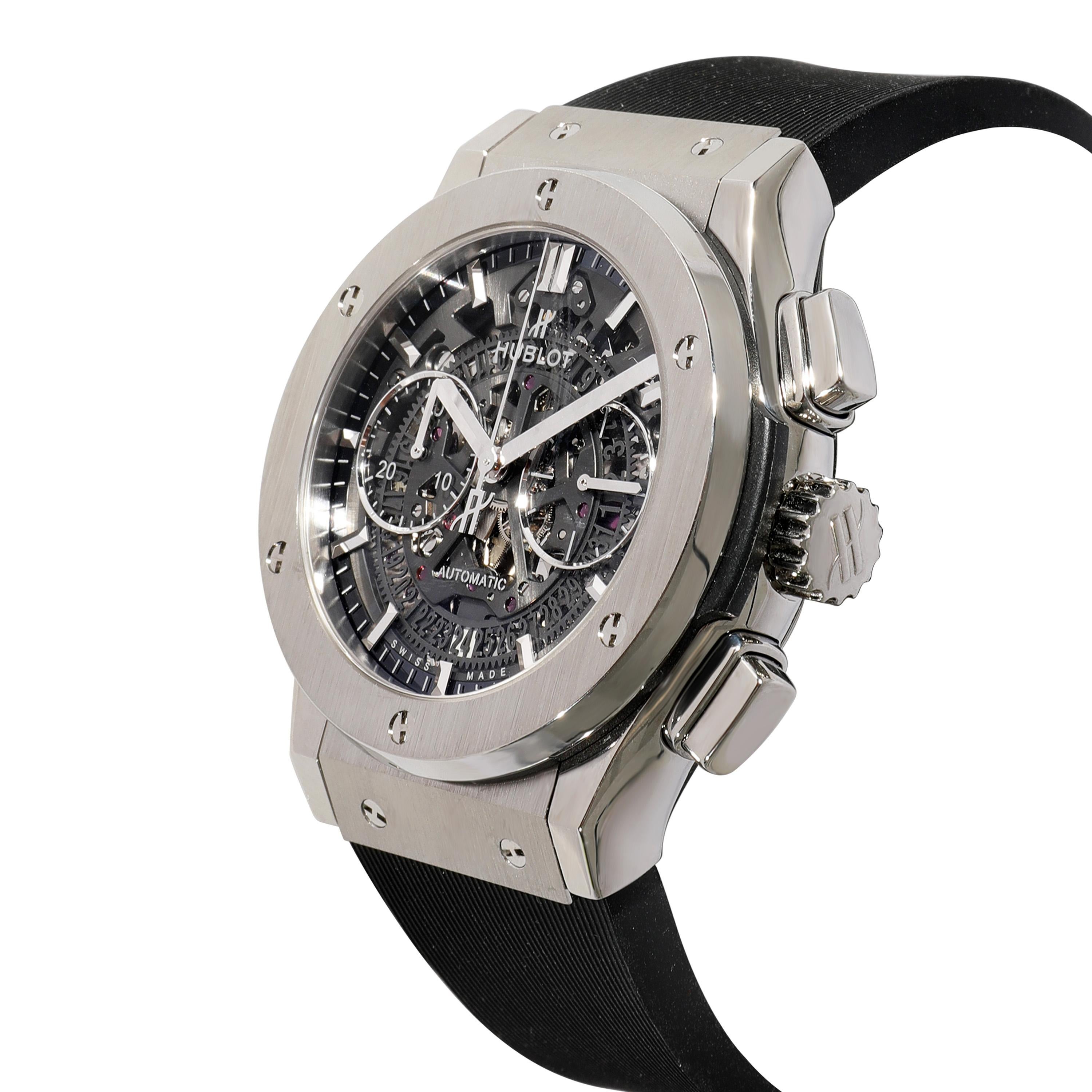 Hublot Classic Fusion Chronograph 525.NX.0170.LR Men's Watch in Titanium In Excellent Condition In New York, NY