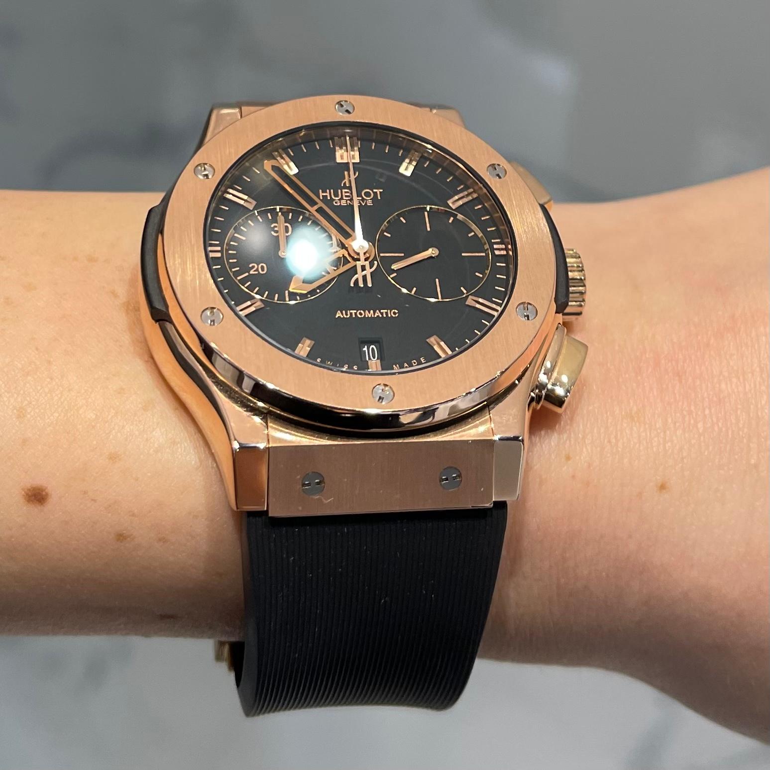Hublot Classic Fusion Chronograph König Gold Uhr, 541.OX.1181.RX 1
