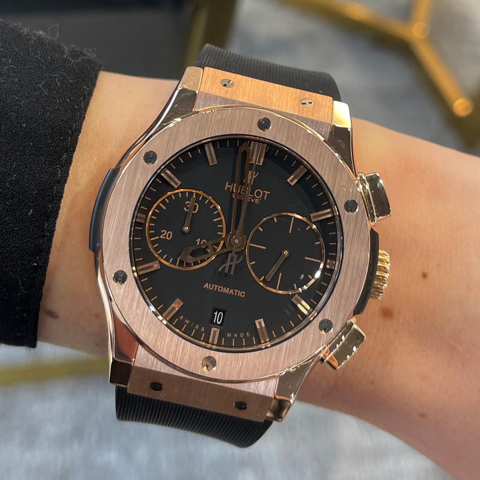 Hublot Classic Fusion Chronograph König Gold Uhr, 541.OX.1181.RX 3