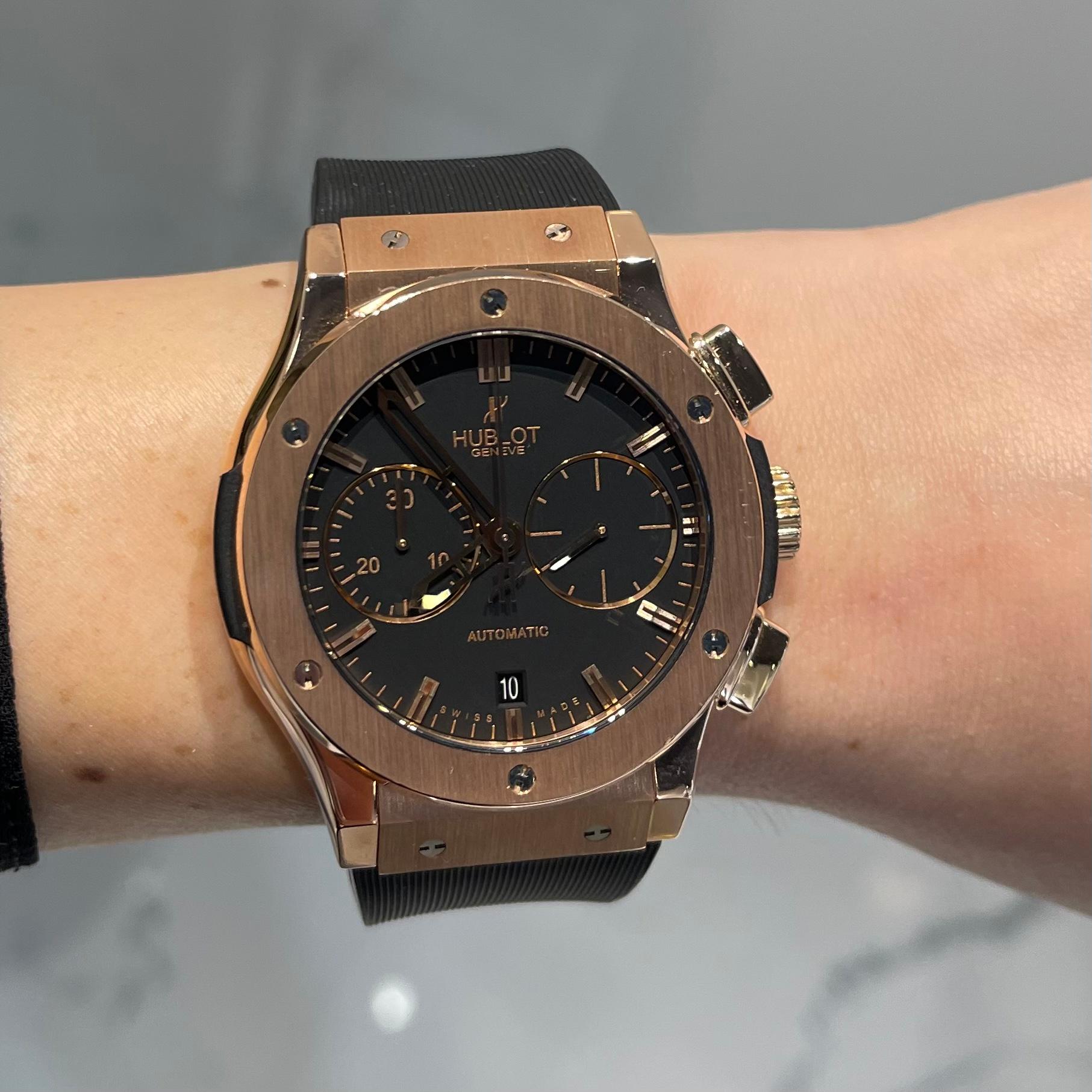 Hublot Classic Fusion Chronograph König Gold Uhr, 541.OX.1181.RX 4
