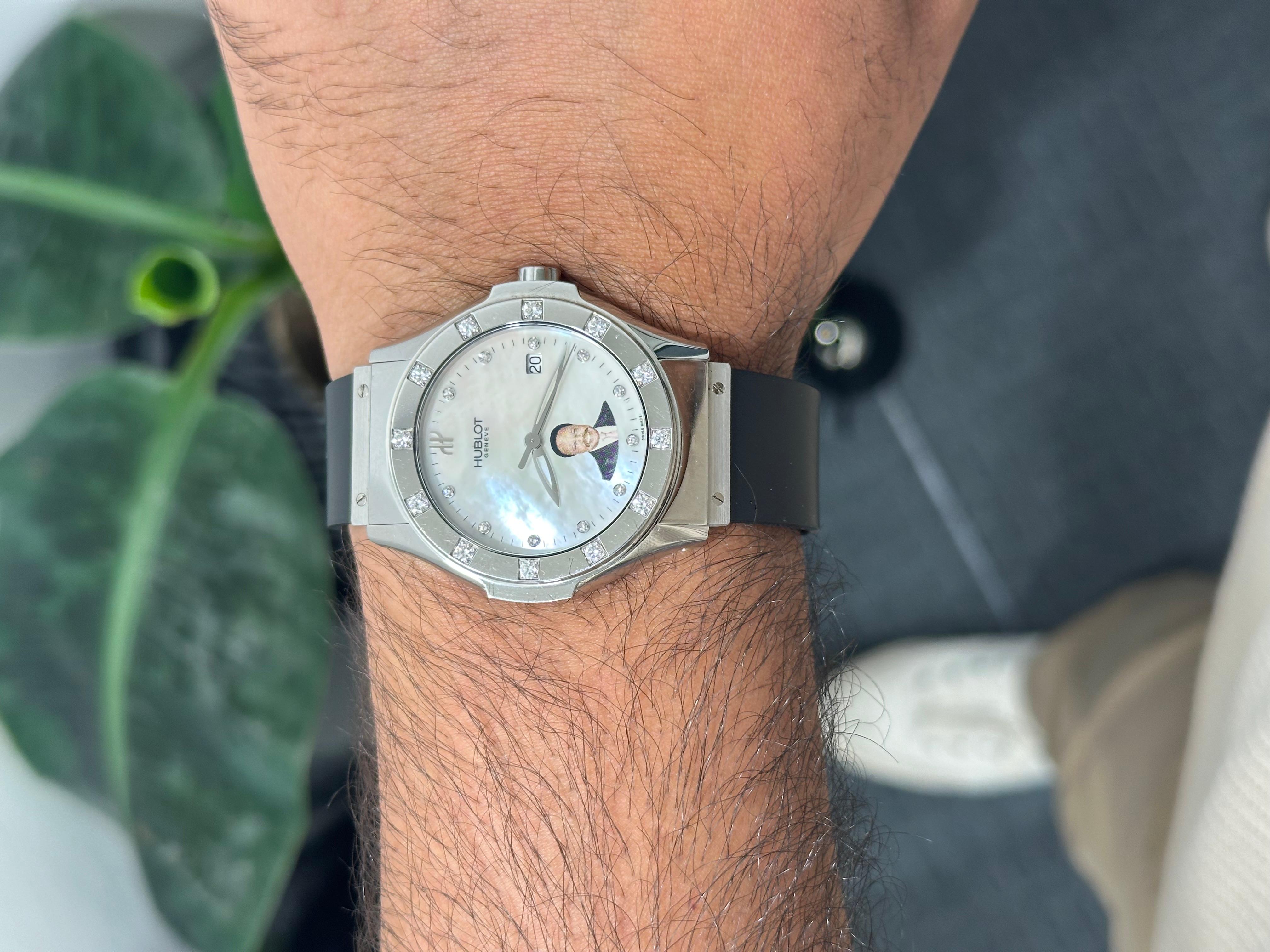 Hublot Classic Fusion Edición Limitada Presidente Ali Omar Bongo - 1905.1.044 en venta 9