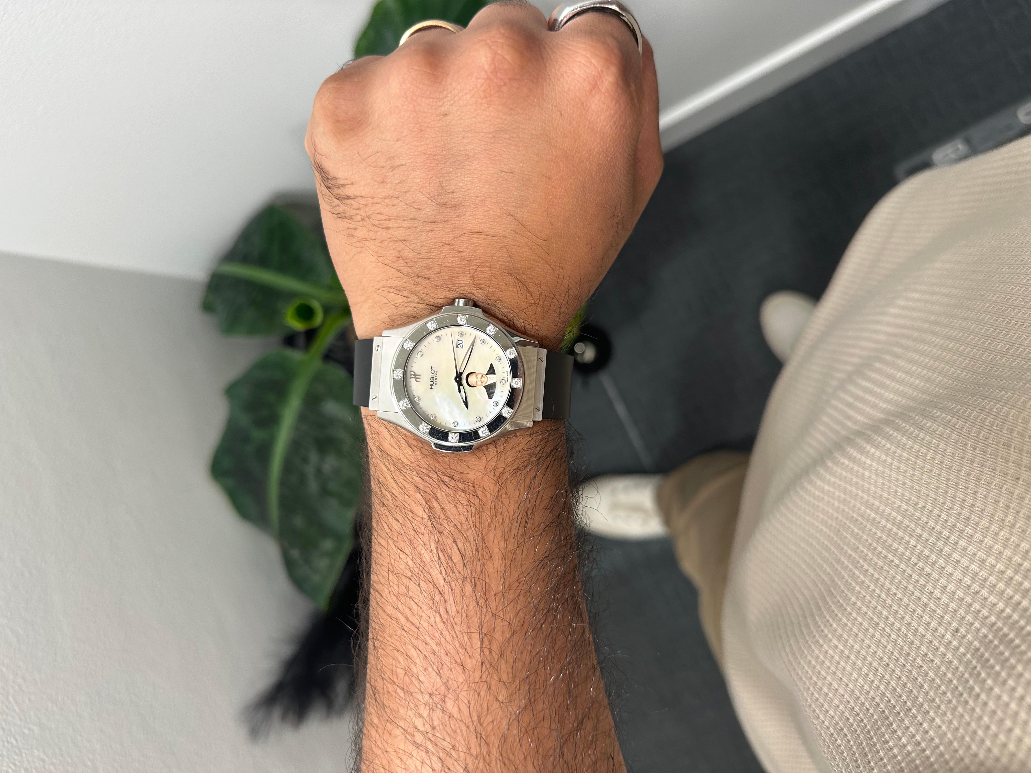 Hublot Classic Fusion Edición Limitada Presidente Ali Omar Bongo - 1905.1.044 en venta 10