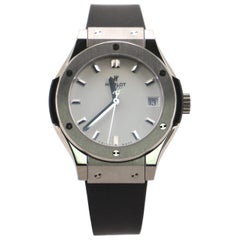 Hublot Classic Fusion Quartz Watch Titanium and Rubber 33