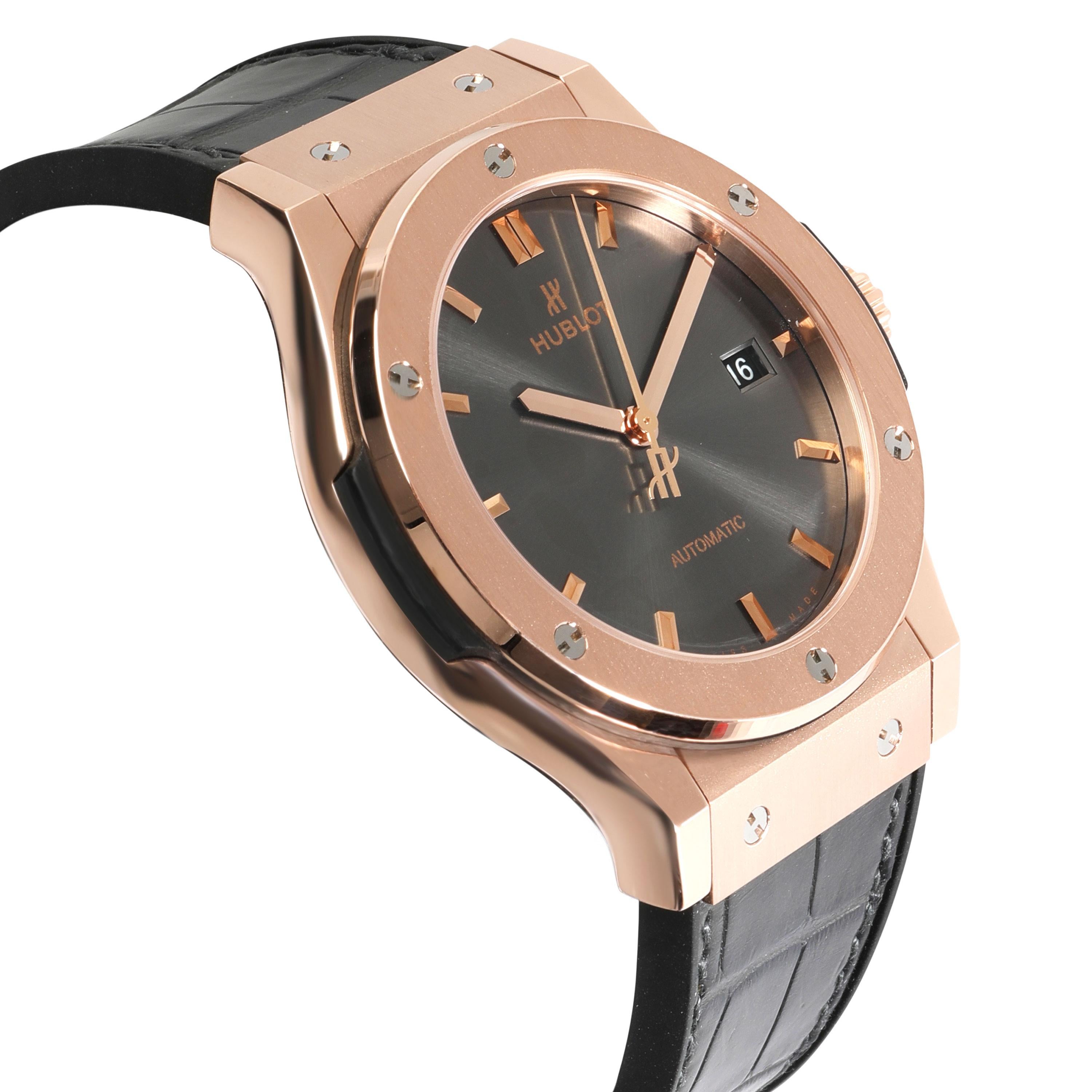 Hublot Classic Fusion Racing Gray 542.OX.7081.LR Men's Watch in 18kt Rose Gold 2