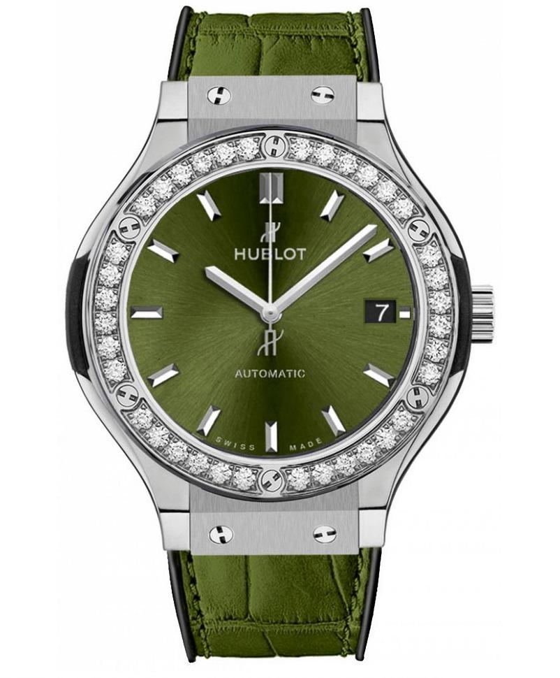 hublot green watch