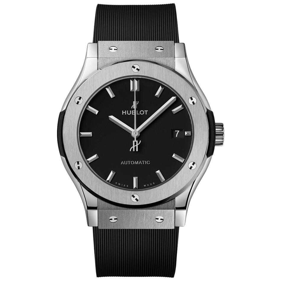 Hublot Classic Fusion Titanium on Rubber Men's Watch 542.NX.1171.RX