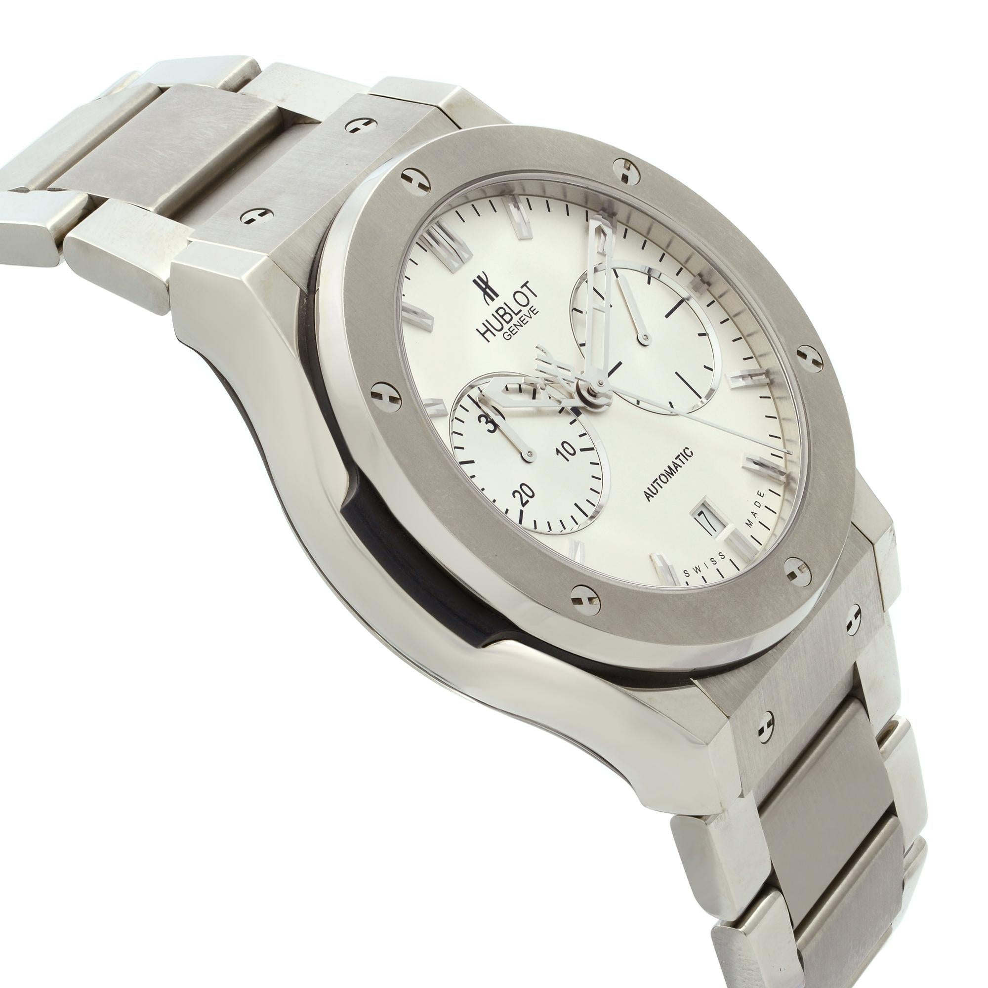 Hublot Classic Fusion Titanium Silver Dial Automatic Men's Watch 521.NX.2610.RX 1