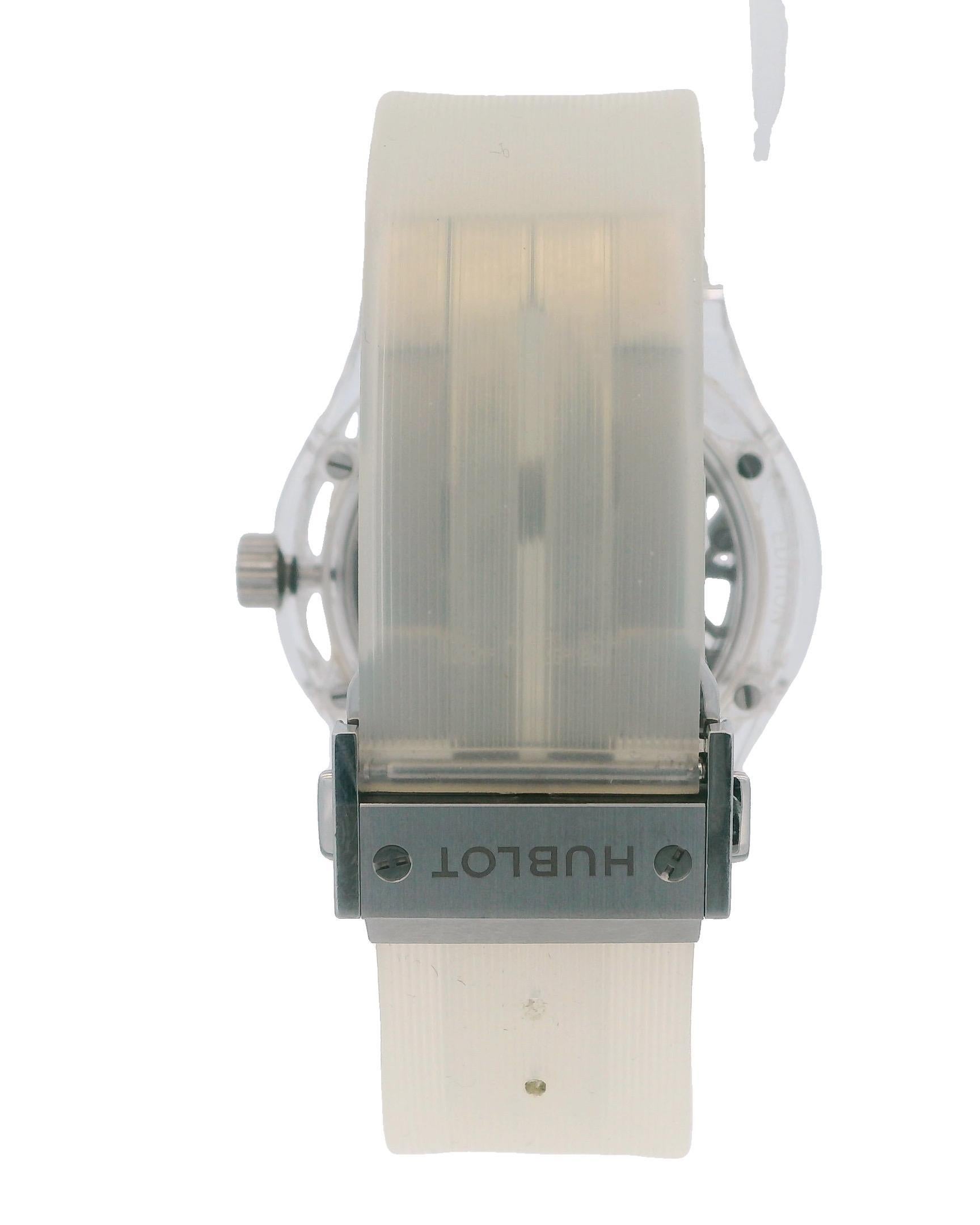 Hublot Classic Fusion Tourbillon 505.JX.0120.RT.Y0518 Caja de zafiro c/caja en venta 4
