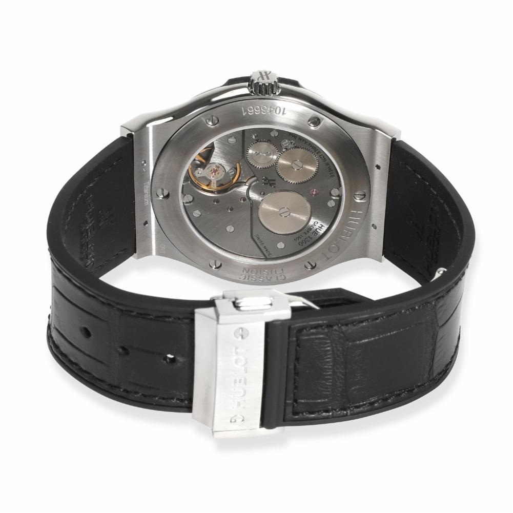 Hublot Classic Fusion Ultra-Thin 515.NX.1270.LR Men's Watch in Titanium In Excellent Condition In Miami, FL