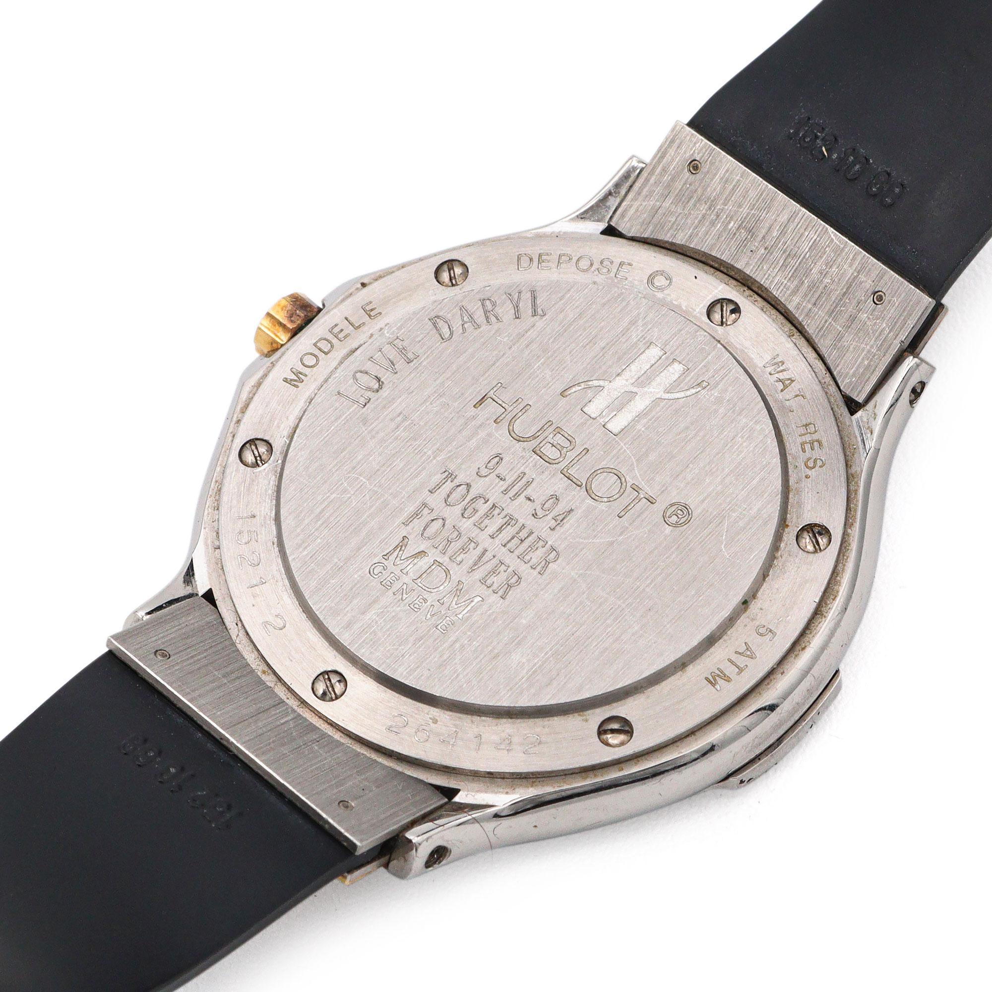 Hublot Classic MDM Geneve Datum Quarz Herrenuhr im Angebot 2