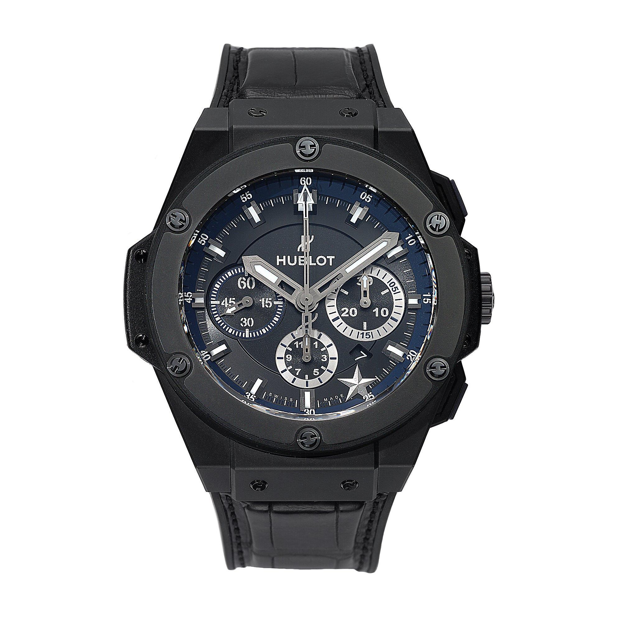HUBLOT'S SPECIAL EDITION DALLAS COWBOYS KING POWER WATCH.
*ONLY 50 PIECES WORLDWIDE.

Mint Condition Pre-Owned Wristwatch with Box, No Papers.

PRODUCT DETAILS

Let the Dallas Cowboys Hublot King Power 48mm Watch do your timekeeping for you. With