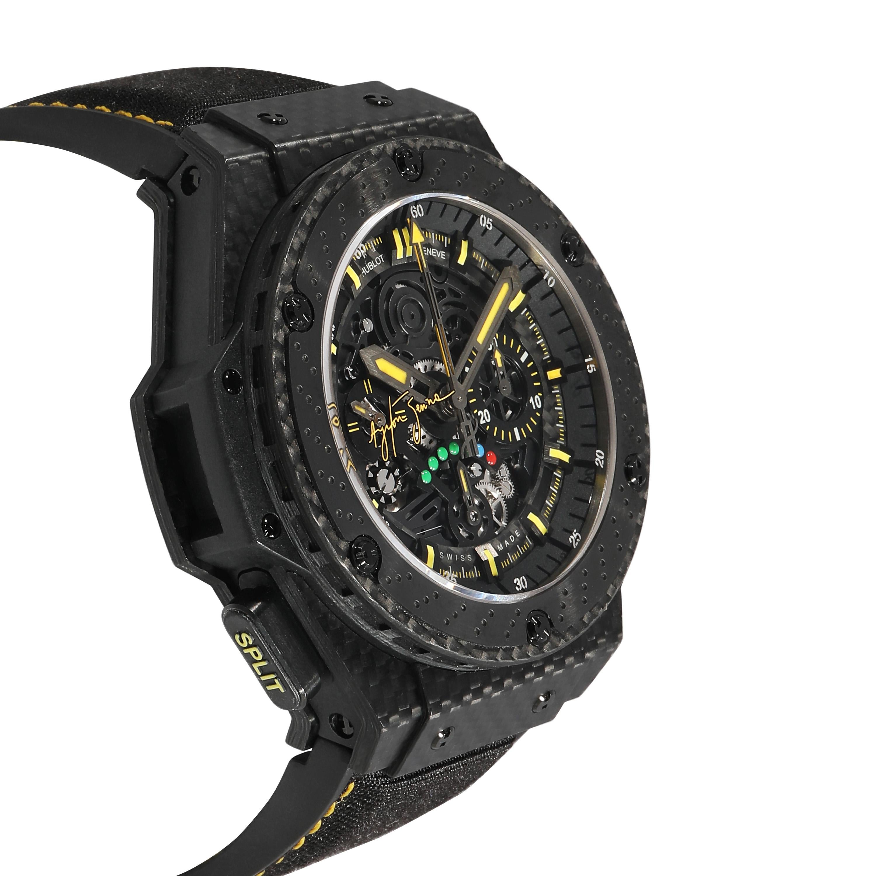 Hublot King Power Ayrton Senna 719.QM.1729.NR.AES10 Herrenuhr in  Kohlenstofffaser 1