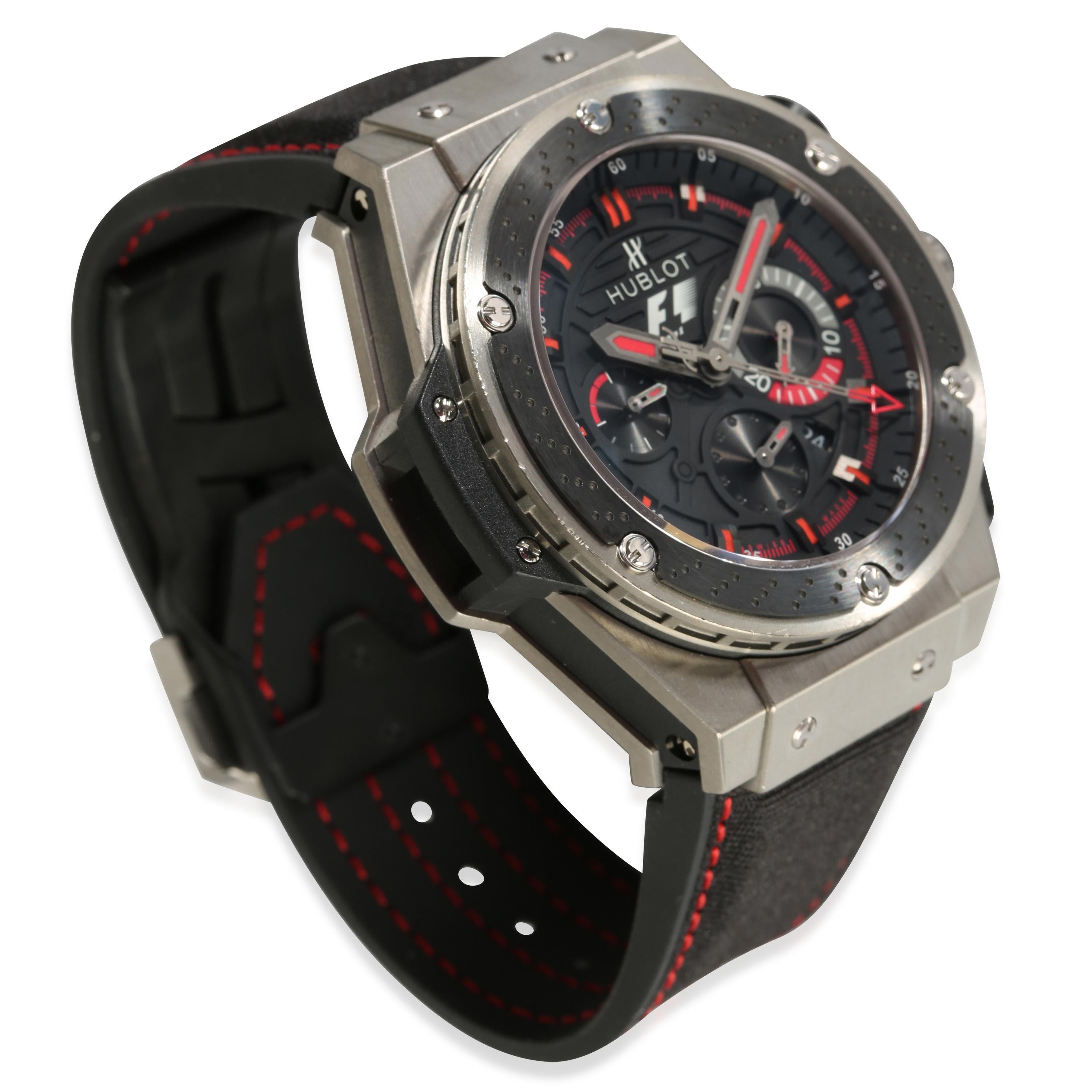 Hublot King Power F1 703.ZM.1123.NR.FM010 Men's Watch in  Titanium For Sale 1