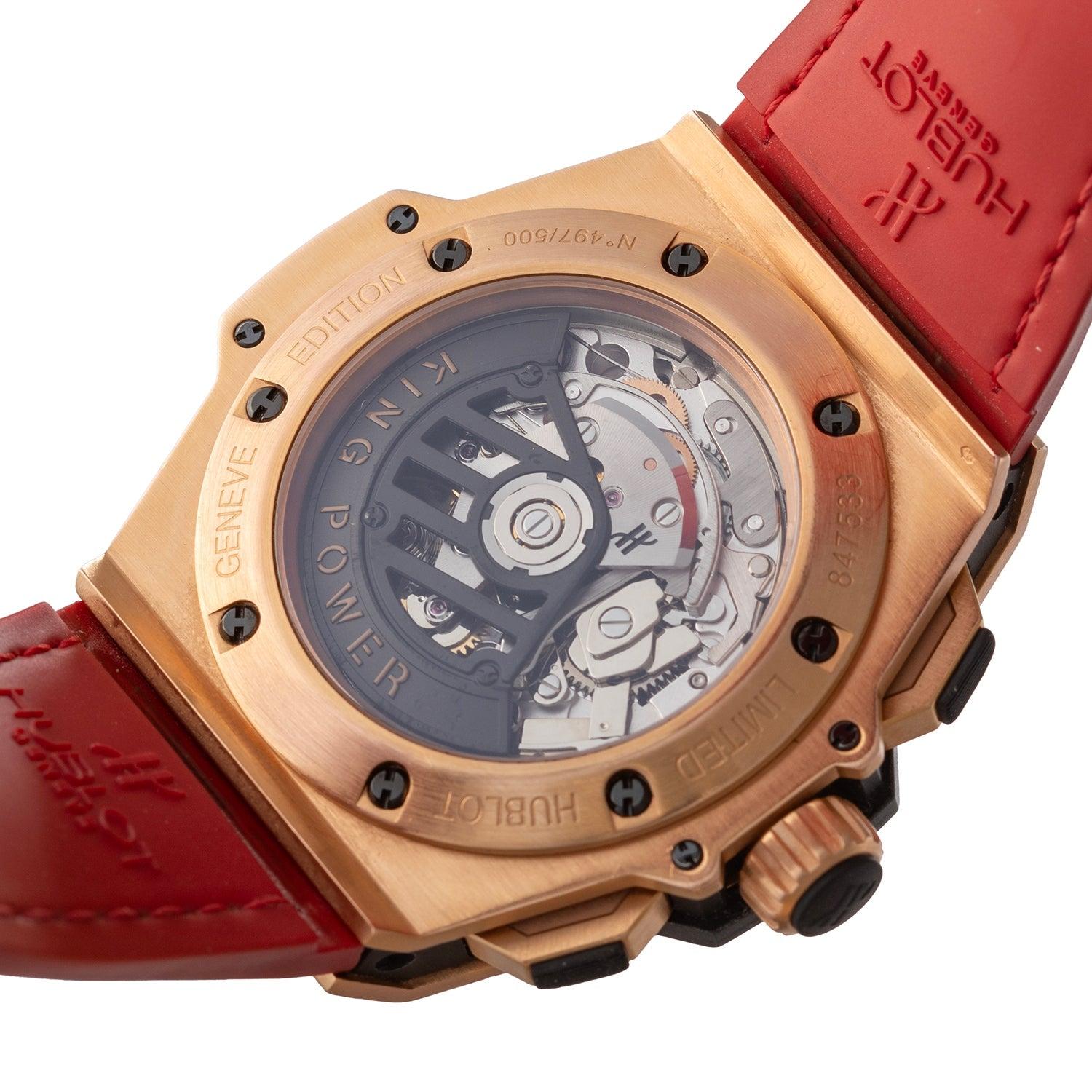 Hublot King Power Foudroyante Chronograph Ref. 715.PX.1128.RX In Good Condition For Sale In Palm Beach, FL