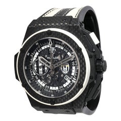 Hublot King Power Juventus 716.QX.1121.VR.JUV13 Men's Watch in Carbon Fiber