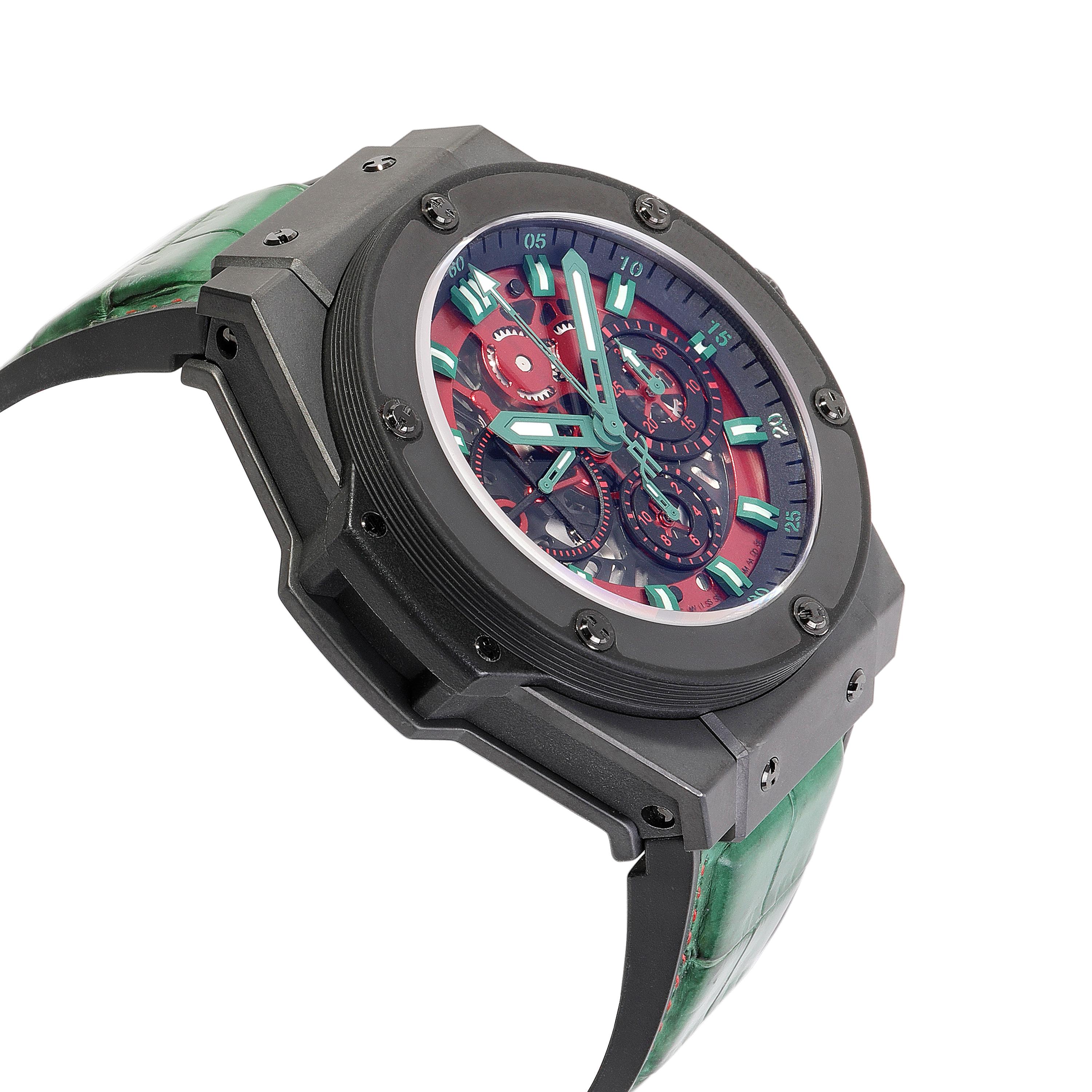 Reloj Hublot King Power México 710.CI.0130.GR.MEX10 de cerámica para hombre en Excelente Estado en New York, NY