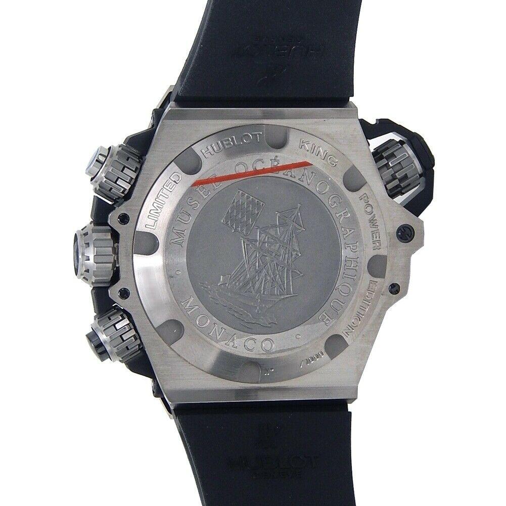 Hublot King Power Oceanographic Titanium Automatic Men's Watch 732.NX.1127.RX For Sale 2