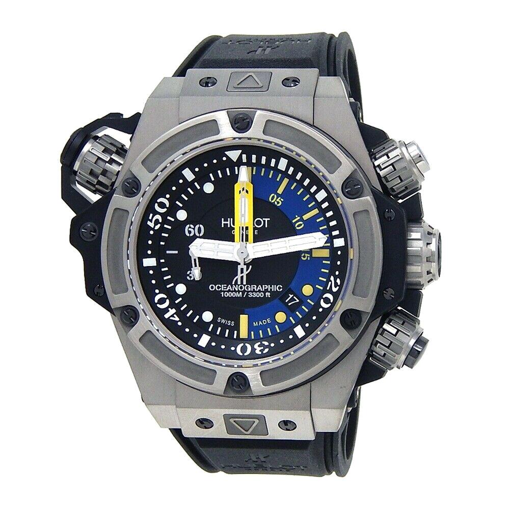 Hublot King Power Oceanographic Titanium Automatic Men's Watch 732.NX.1127.RX For Sale