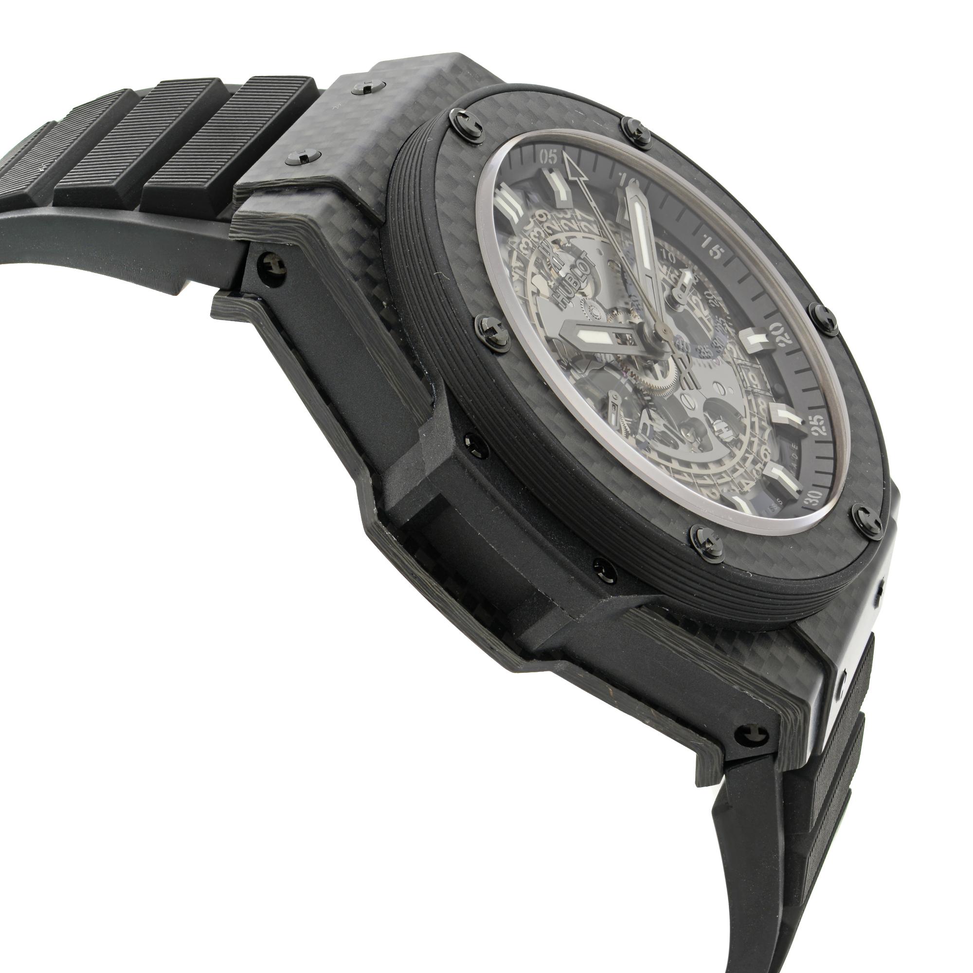 Hublot King Power Unico Carbon Fiber Grey Dial Men's Watch 701.QX.0140.RX 1