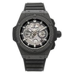 Hublot King Power Unico Carbon Fiber Grey Dial Men's Watch 701.QX.0140.RX