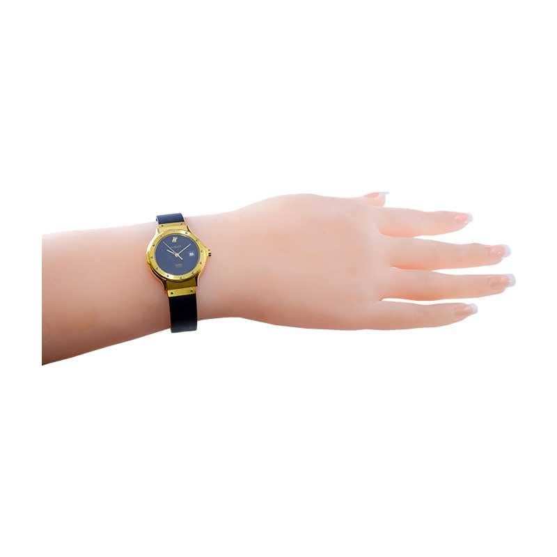Hublot Ladies Yellow Gold Quartz Watch For Sale 5