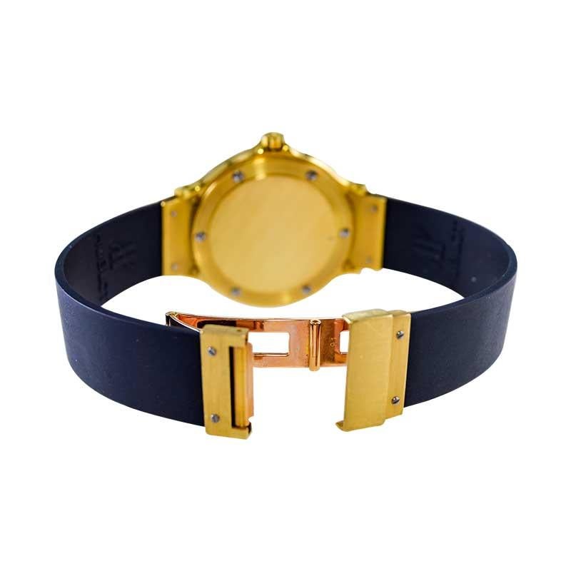 Women's Hublot Ladies Yellow Gold Quartz Watch For Sale