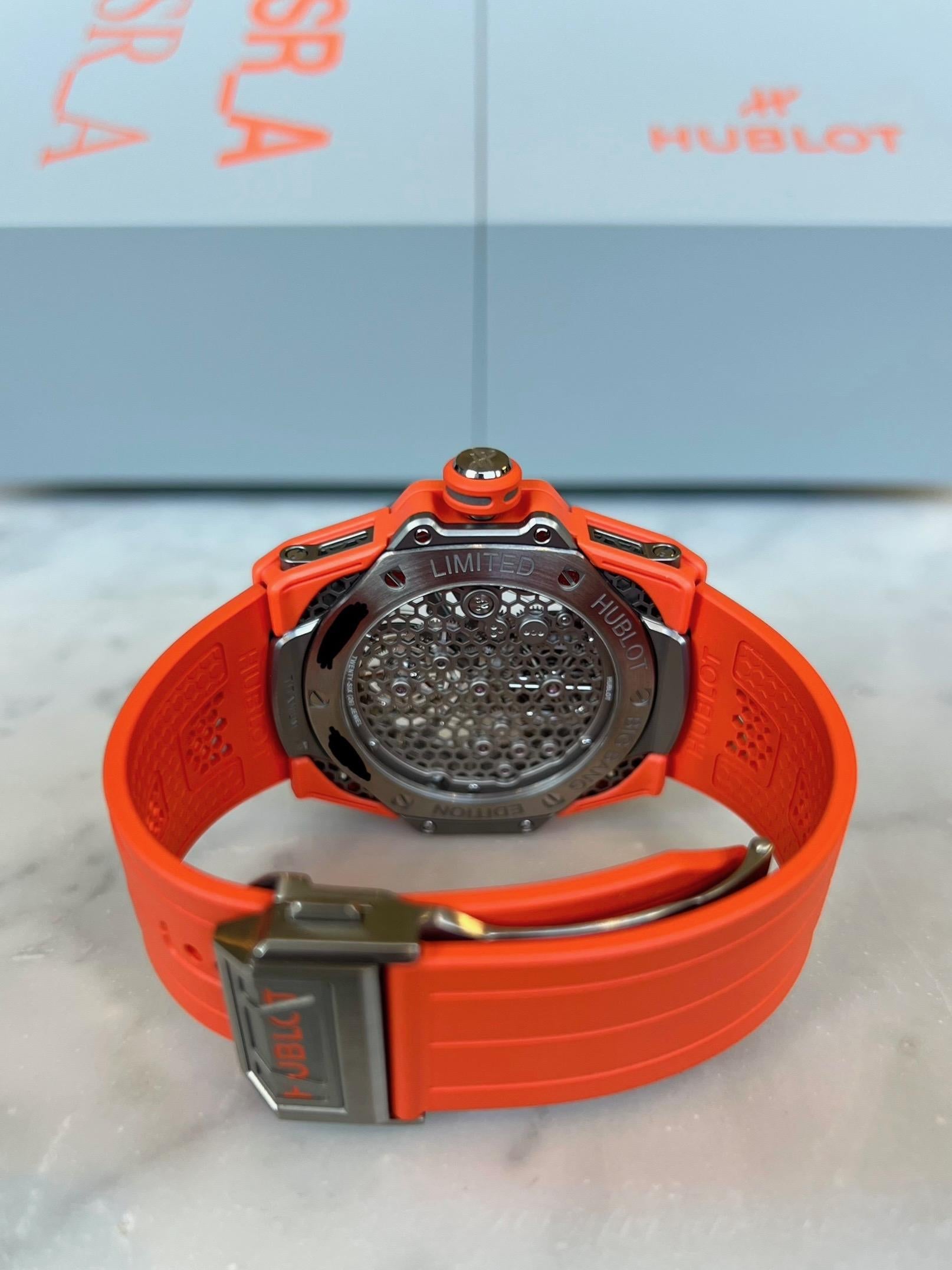 Hublot Big Bang Tourbillon édition limitée Samuel Ross 428.NX.0100.RX.SRA22 6