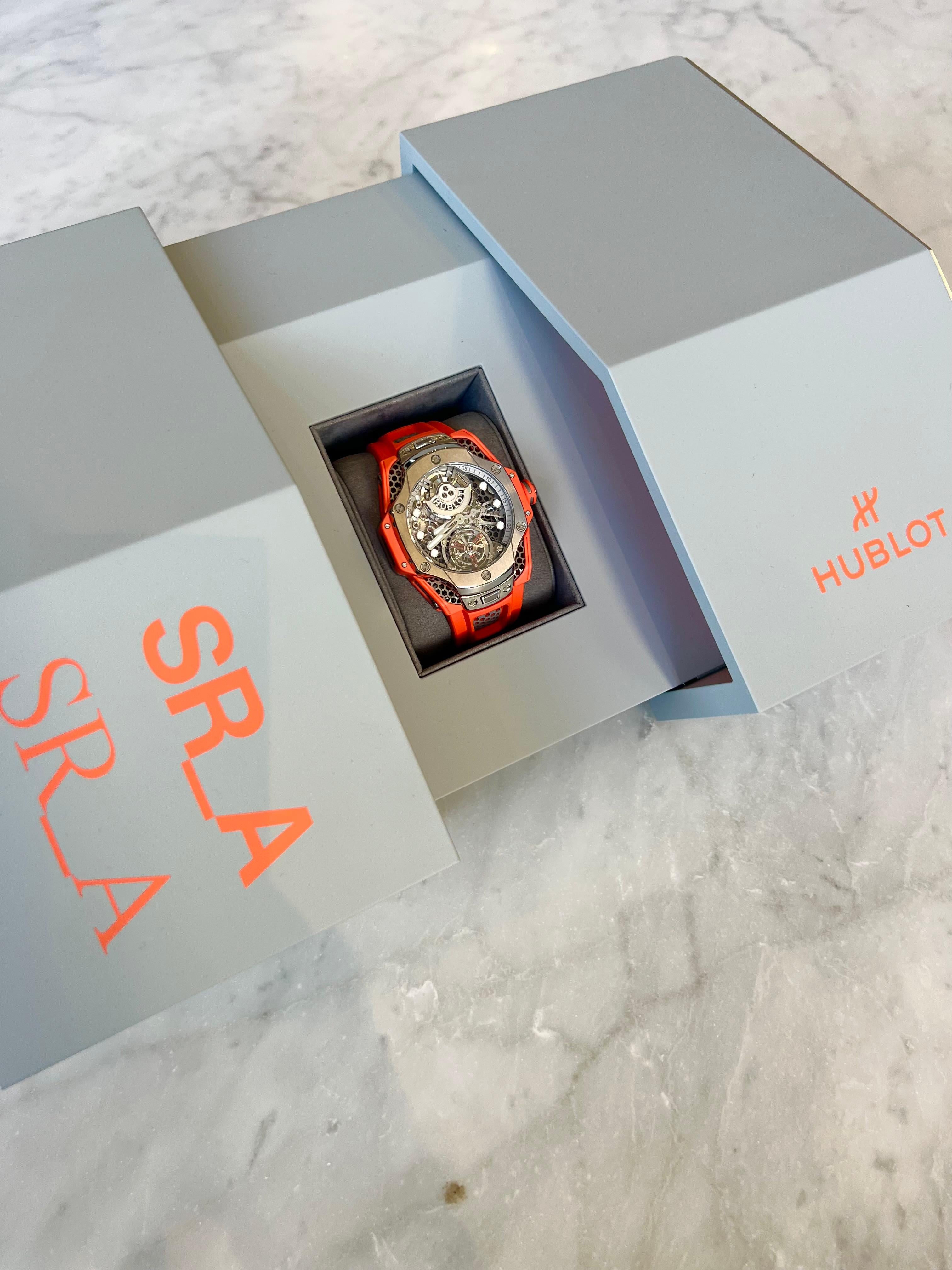Hublot Big Bang Tourbillon édition limitée Samuel Ross 428.NX.0100.RX.SRA22 3