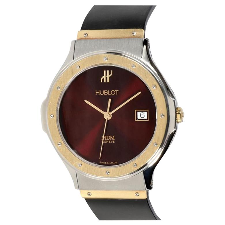Hublot MDM 1521.2 Unisex Watch in 18 Karat Stainless Steel/Yellow Gold