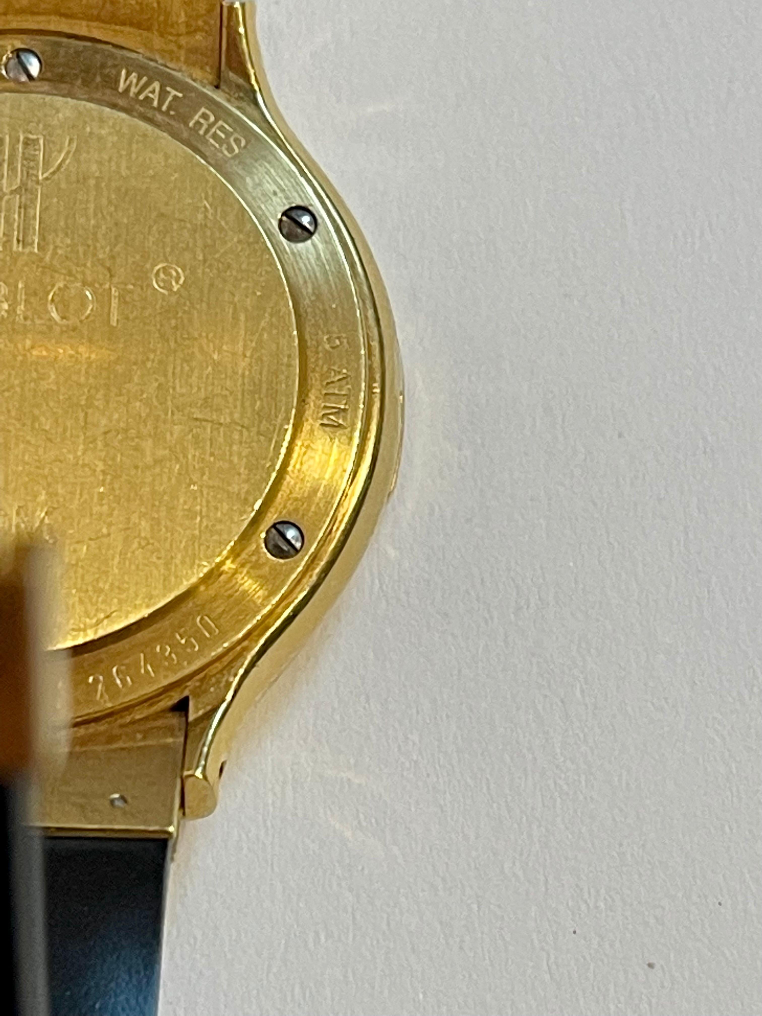 Hublot MDM 1581.3 18 Karat Yellow Gold Unisex Automatic Watch, White Dial For Sale 11
