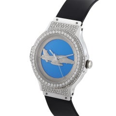 Hublot MDM White Gold F-16 Fighting Falcon Watch 1582.4