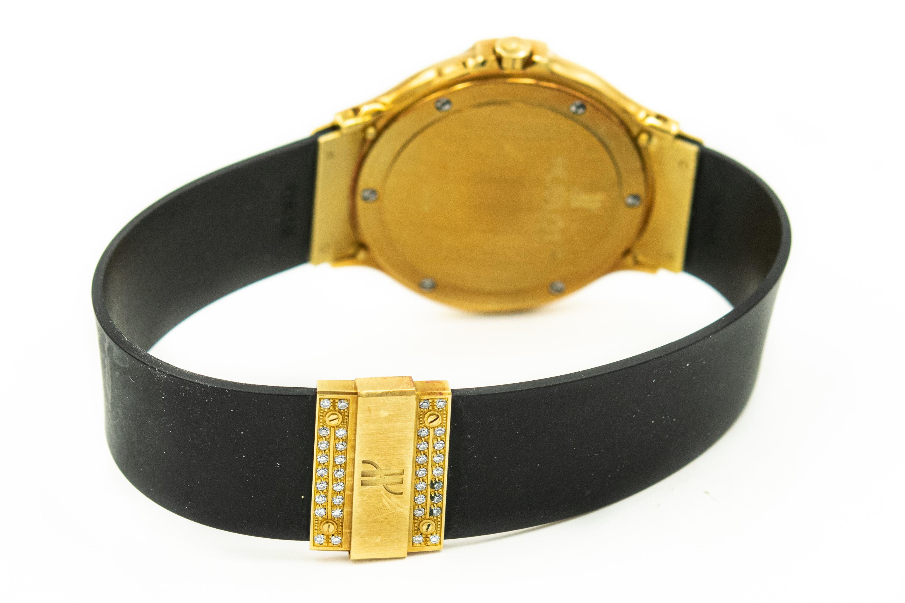 Hublot Men's MDM 18k Yellow Gold Watch Ref. 1520.3.054 1