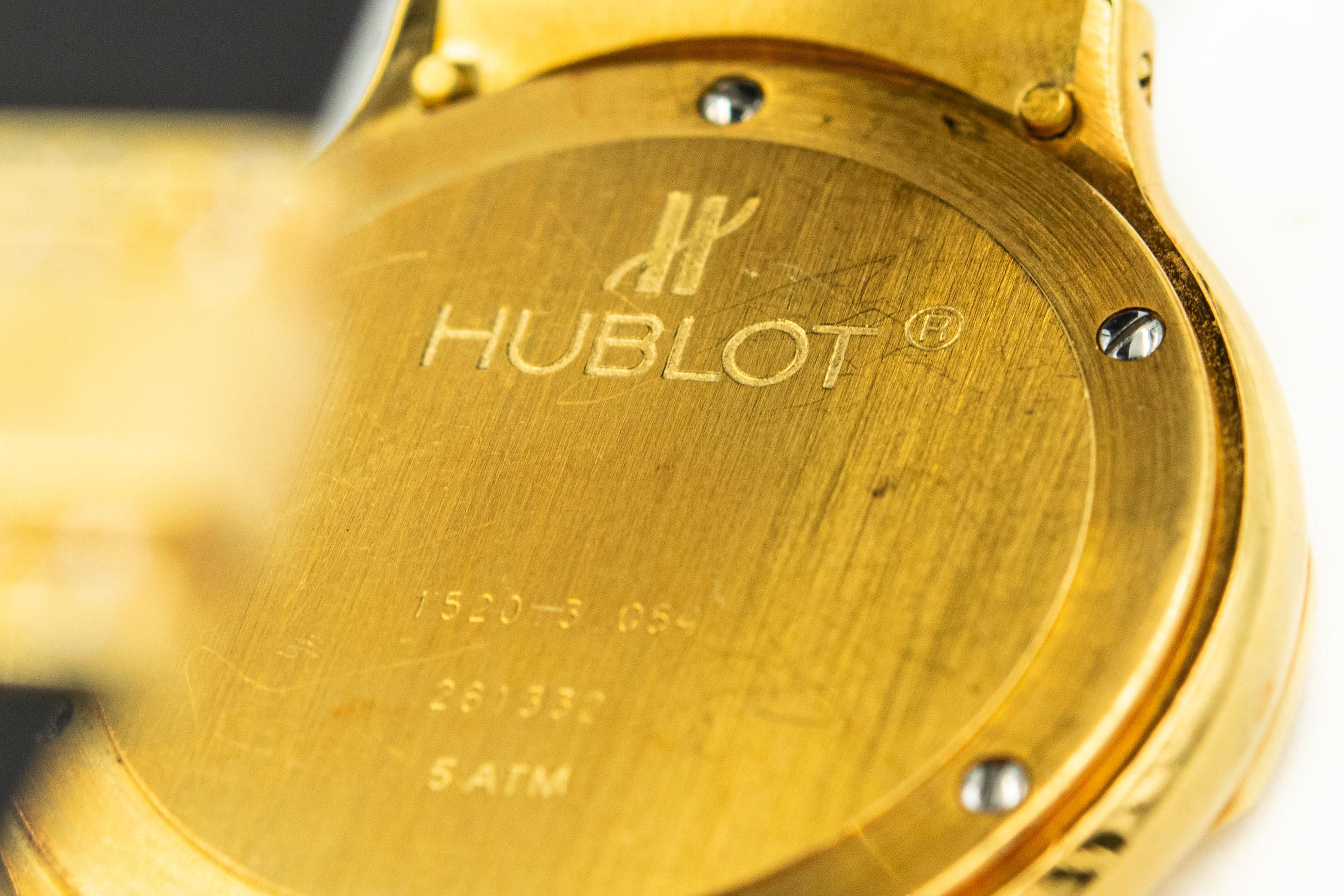 Hublot Men's MDM 18k Yellow Gold Watch Ref. 1520.3.054 2