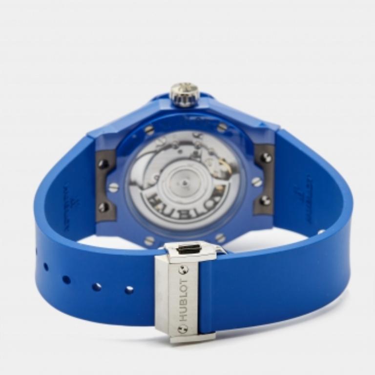 Hublot Kautschuk Fusion Orlinski 550.ES.5100.RX.ORL21 Unisex-Armbanduhr 40 mm im Zustand „Hervorragend“ im Angebot in Dubai, Al Qouz 2