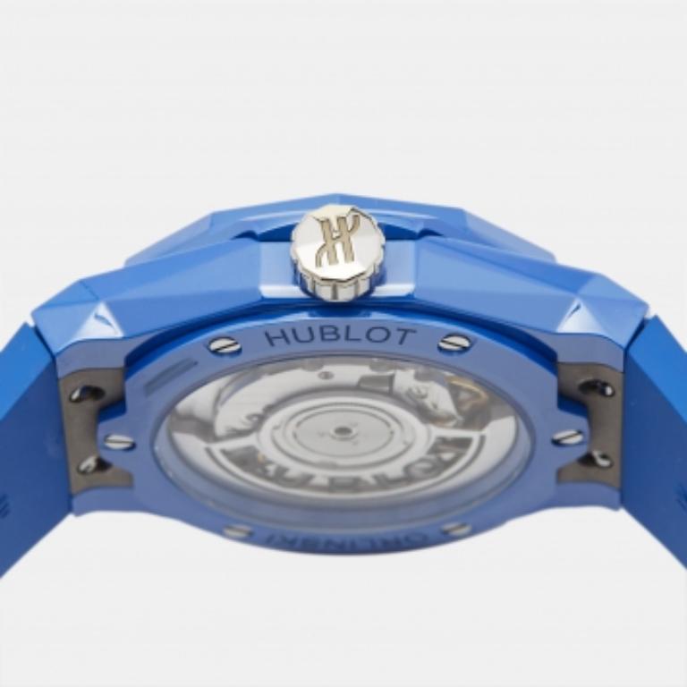 Hublot Kautschuk Fusion Orlinski 550.ES.5100.RX.ORL21 Unisex-Armbanduhr 40 mm im Angebot 1