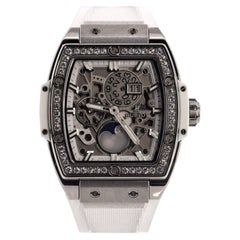 Hublot Spirit of Big Bang Montre chronographe automatique à phases de lune en titane 