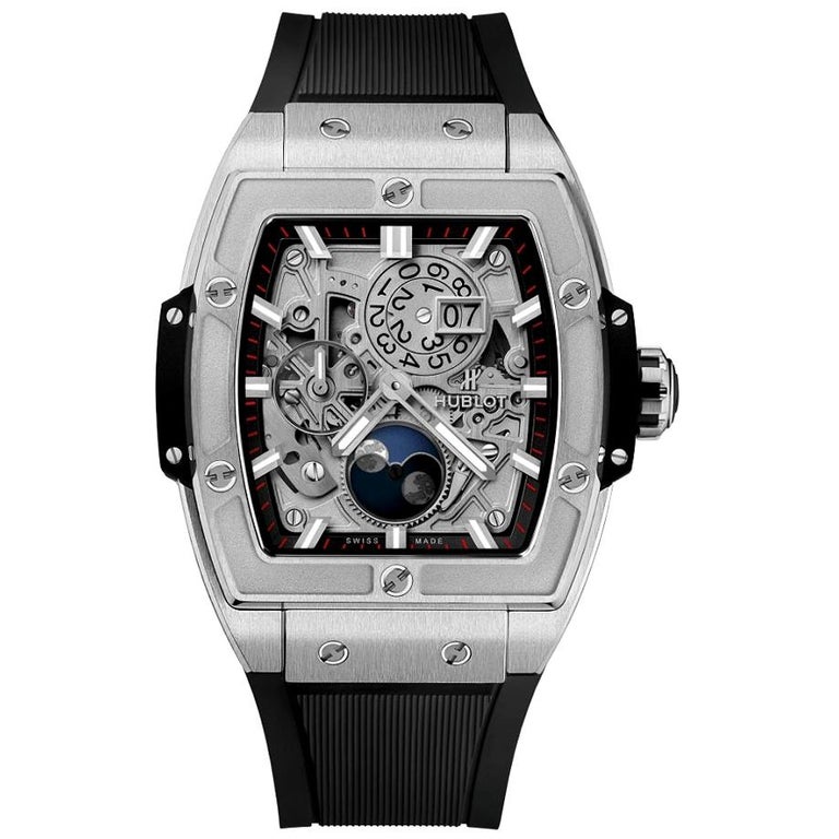 Hublot Spirit of Big Bang Moonphase Titanium Men's Watch 647.NX.1137.RX ...