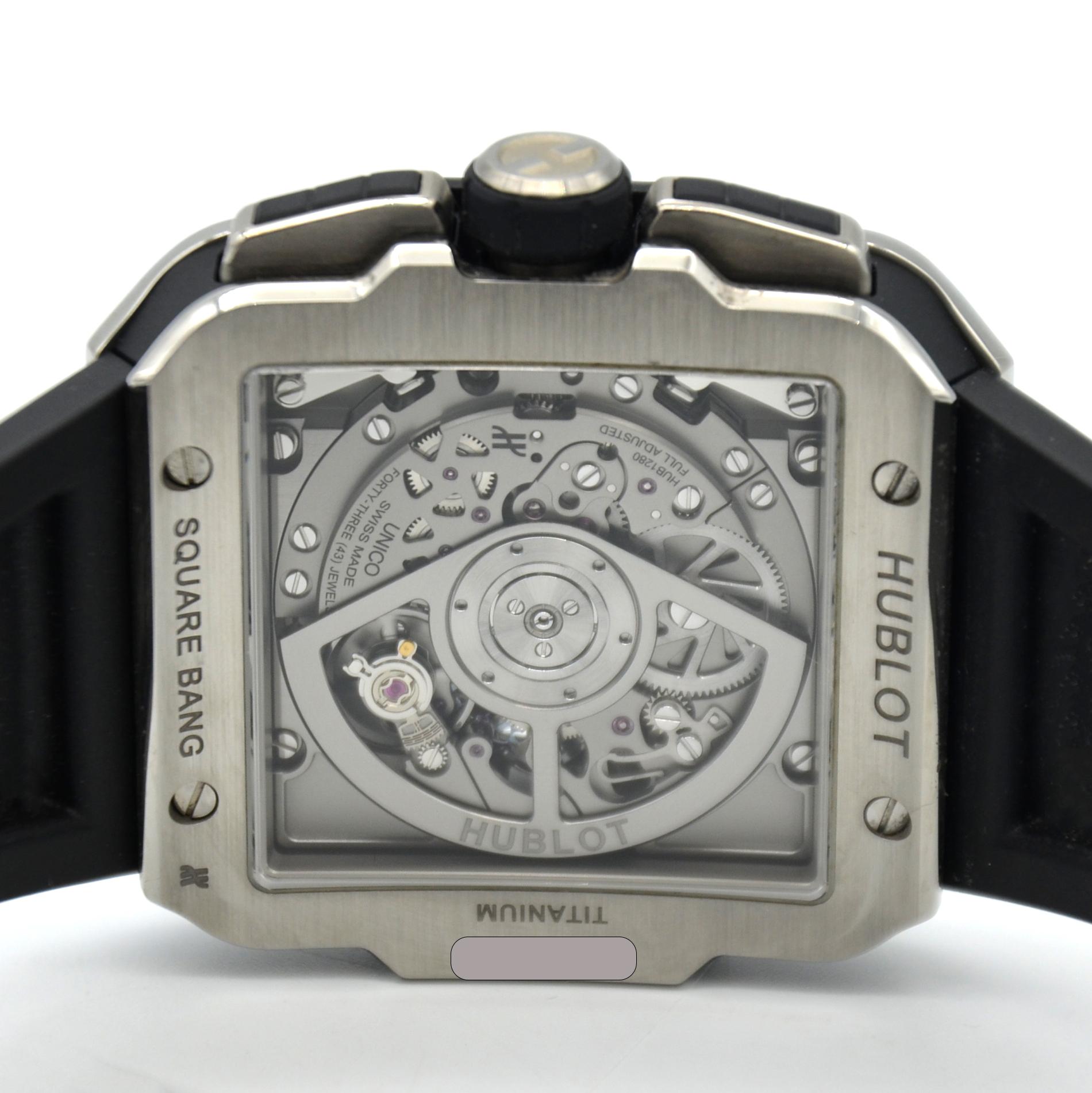 Hublot Square Bang 42mm, Ref. 821.NM.0170.RX For Sale 3