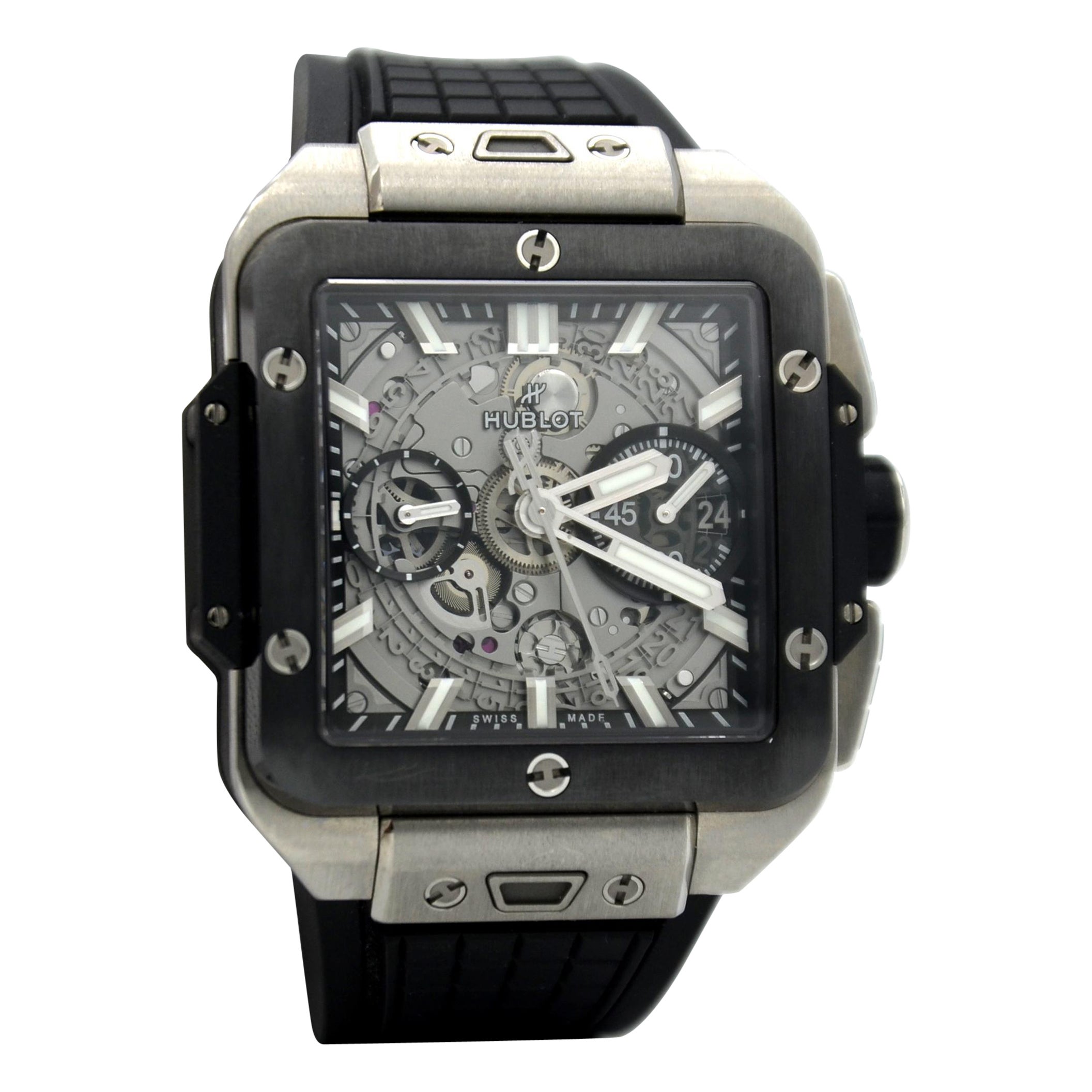 Bracelet carré Hublot 42 mm, Réf. 821.NM.0170.RX