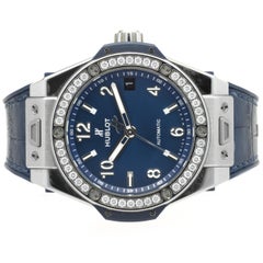Hublot Stainless Steel Big Bang One Click with Diamond Bezel