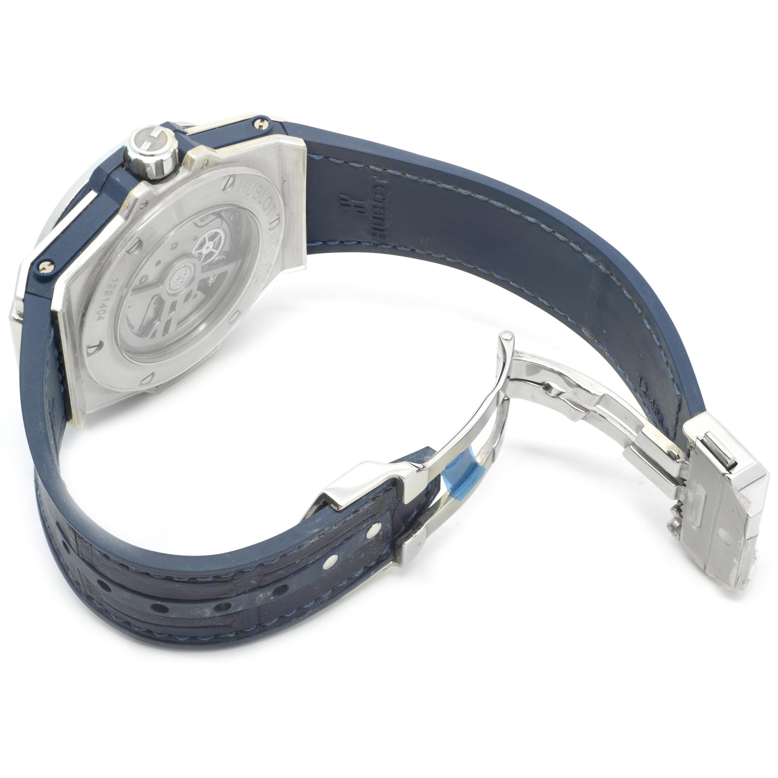 Hublot Stainless Steel Big Bang One Click with Diamond Bezel In Excellent Condition For Sale In Scottsdale, AZ