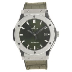 Hublot Stainless Steel Classic Fusion Green